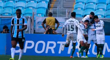 Grêmio e Palmeiras duelaram no Campeonato Brasileiro - GettyImages