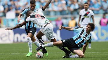Grêmio e Vasco se enfrentaram pela série B e fizeram um confronto equilibrado - Daniel Ramalho/CRVG