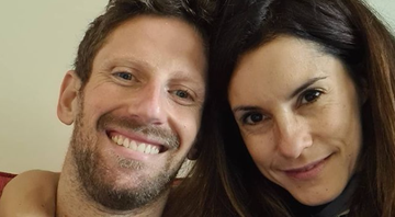 Romain Grosjean reencontra esposa e celebra: “Reunidos” - Reprodução/ Instagram