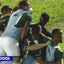 Jogadores do Guarani comemorando o gol diante do São Paulo pelo Paulistão - Transmissão Premiere