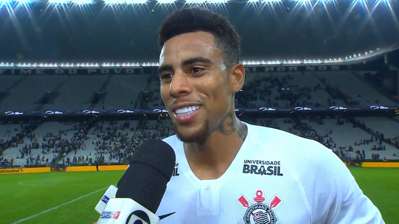 Gustavo do Corinthians (Crédito: Reprodução TV Globo)