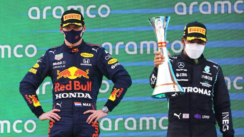 Hamilton revela estratégia usada contra Verstappen na Fórmula 1 - GettyImages