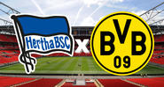 Hertha Berlin e Borussia Dortmund se enfrentam pela 17ª rodada da Bundesliga - Getty Images/ Divulgação