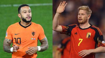 Holanda x Bélgica vão se enfrentar pela Nations League neste domingo, 25 - GettyImages