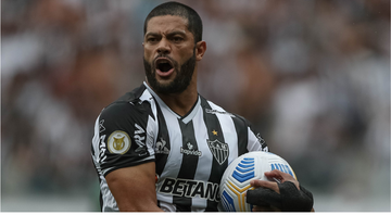 Hulk não gostou nada do juiz no jogo entre Flamengo e Atlético-MG - Pedro Souza / Atlético / Flickr