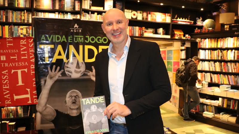Tande lança livro no Rio de Janeiro - Tande lança livro no Rio de Janeiro (Crédito: Rogerio Fidalgo/Agnews)