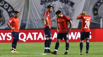 Santos e Independiente duelaram na Sul-Americana - GettyImages