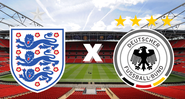 Inglaterra e Alemanha entram em campo pela Eurocopa - GettyImages/Divulgação