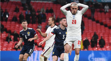 Inglaterra encontra dificuldades e fica no empate com a Escócia na Eurocopa - GettyImages