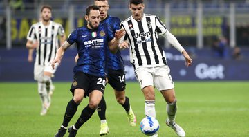 Inter de Milão encarou a Juventus no Campeonato Italiano - GettyImages