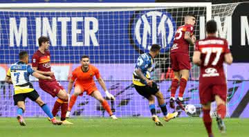 Inter de Milão e Roma duelaram no Campeonato Italiano - GettyImages