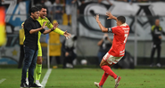 Taison desabafou sobre a eliminação do Internacional para o Grêmio no Campeonato Gaúcho - Ricardo Duarte/Internacional