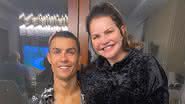 Cristiano Ronaldo e sua irmã Katia Aveiro - Reprodução/Instagram
