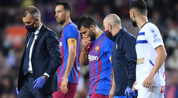 Barcelona: Irmão de Agüero diz que jogador está ‘muito bem’ após sofrer arritmia cardíaca - GettyImages