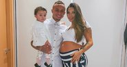 Isa Ranieri, esposa de Cebolinha, posa grávida de oito meses - Instagram