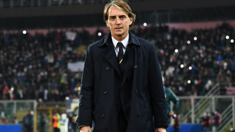 Após não ir para a Copa do Mundo, Roberto Mancini deixou sua vaga em aberto na Itália - GettyImages