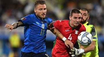 Itália e Bulgária se enfrentaram pelas Eliminatórias Europeias - Getty Images