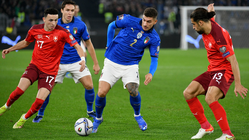 Itália fica no empate com a Suíça pelas Eliminatórias Europeias - Getty Images