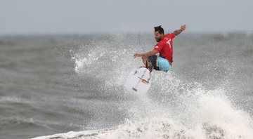 Tóquio 2020: Ítalo Ferreira faz bateria espetacular e vai à semifinal do surfe masculino - GettyImages