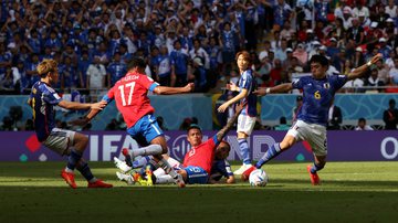Japão x Costa Rica: as reações do 1º tempo do jogo da Copa do Mundo - GettyImages