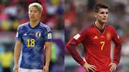 Japão e Espanha se enfrentam pela Copa do Mundo 2022 - Getty Images