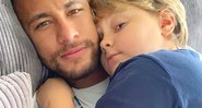 Neymar e Davi Lucca - Instagram