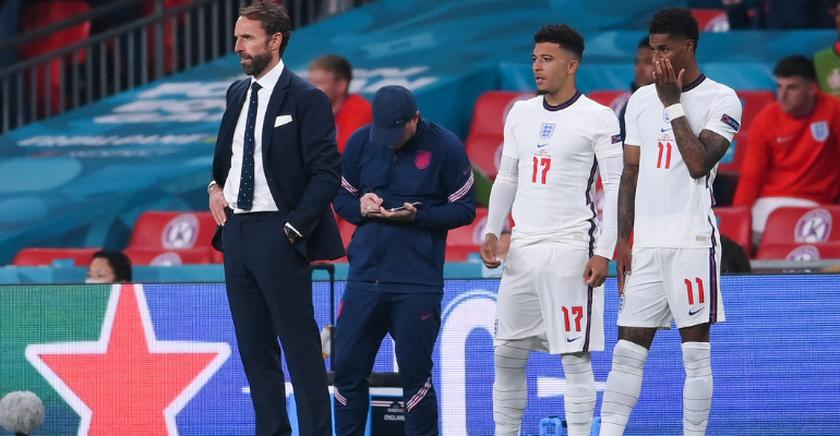 Jogadores da Inglaterra sofrem insultos racistas após final da Eurocopa - Getty Images