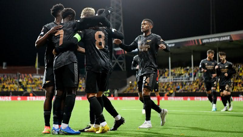 Bodo/Glimt e Arsenal se enfrentaram pela quarta rodada da Europa League - GettyImages