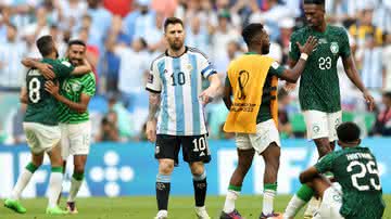 Argentina sofre derrota em zebra para a Arábia Saudita na Copa do Mundo 2022 - Getty Images