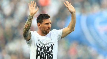 Messi demonstra estar muito feliz no PSG - GettyImages
