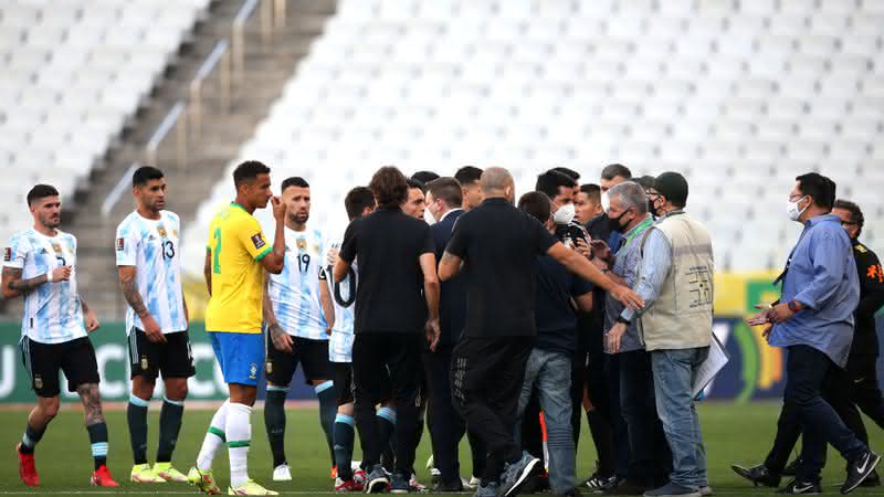 Jornalista destaca que Argentina merece perder pontos após suspensão do jogo contra o Brasil; entenda - GettyImages