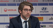 Juninho Pernambucano rebate críticas de Rudi Garcia sobre relação no Lyon - YouTube/ L'Equipe
