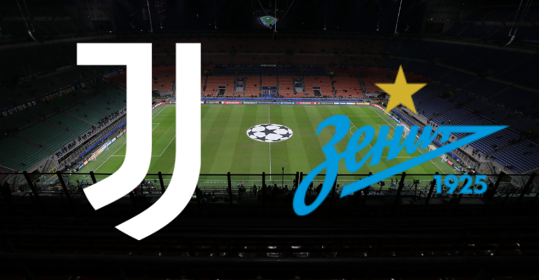 Juventus e Zenit se enfrentam pela 4ª rodada da Fase de Grupos da UEFA Champions League - Getty Images/ Divulgação