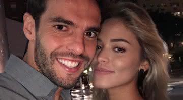 Kaká recebeu homenagem da esposa - Instagram