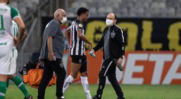 Keno saiu irritado com decisão de Cuca no empate do Atlético-MG contra a Chapecoense - Pedro Souza/Atlético Mineiro