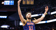 Klay Thompson comanda vitória dos Warriors sobre os Pistons - Getty Images