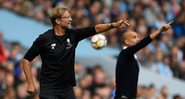 Klopp e Guardiola se enfrentam pela Premier League - Getty Images