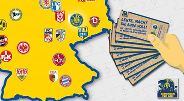Clube alemão ultrapassa 100 mil ingressos vendidos para “jogo imaginário” - Divulgação/ Lokomotiv Leipzig