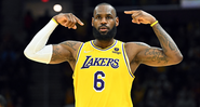 LeBron James chama responsabilidade em vitória dos Lakers - Getty Images