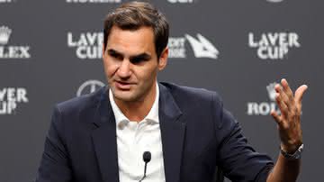 Roger Federer abriu o jogo sobre os seus planos para depois da Laver Cup - GettyImages