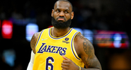 Lebron James, jogador do Los Angeles Lakers - GettyImages