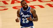 Lebron James, astro do Los Angeles Lakers - GettyImages