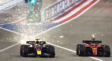 GP do Bahrein foi repleto de emoções e com uma grande disputa entre Leclerc e Verstappen - GettyImages