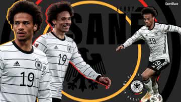 Leroy Sané é um dos destaques da Alemanha para a Copa do Mundo - GettyImages (Arte: SportBuzz)