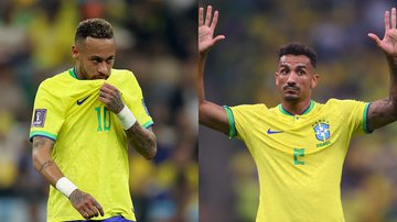 Lesões de Neymar e Danilo causam comoção dos brasileiros - GettyImages