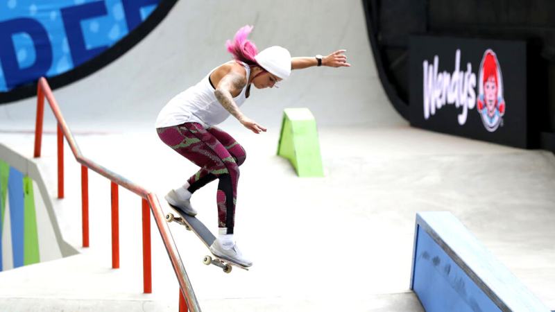 Leticia Bufoni, skatista de skate street que foi para a Olimpíada - GettyImages