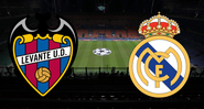 Levante e Real Madrid duelam em La Liga - GettyImages / Divulgação