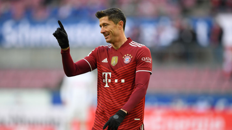 Lewandowski marca três vezes e comanda goleada do Bayern de Munique - GettyImages