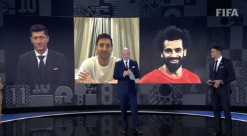 Lewandowski venceu Messi e Salah e conquistou o prêmio "The Best" - transmissão Fifa
