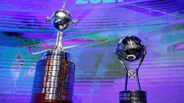 Troféu da Libertadores e da Sul-Americana - GettyImages